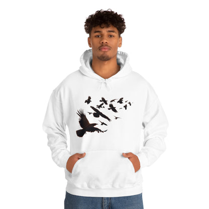 Flying Birds - Unisex Hooded Sweatshirt