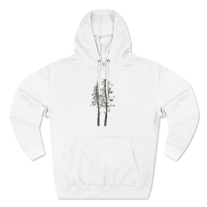 Twin Trees - Unisex Premium Pullover Hoodie