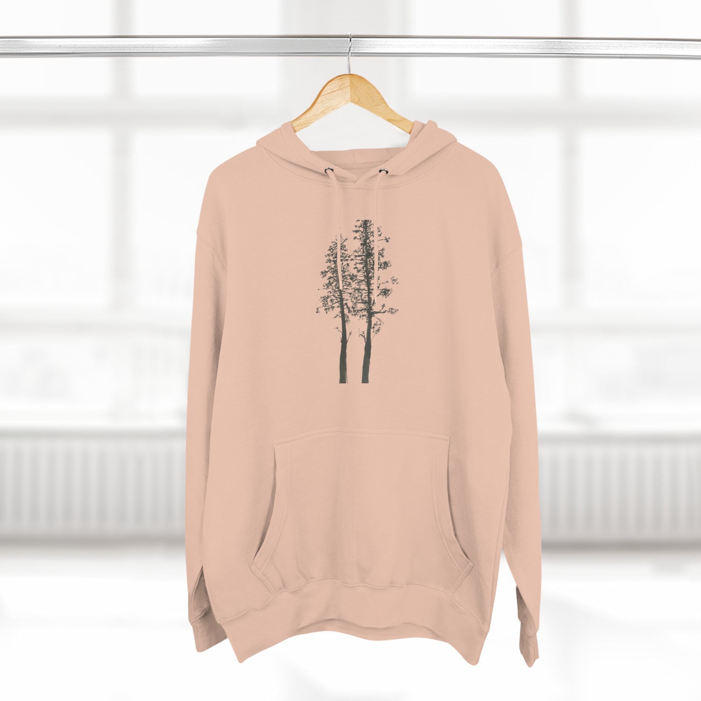 Twin Trees - Unisex Premium Pullover Hoodie