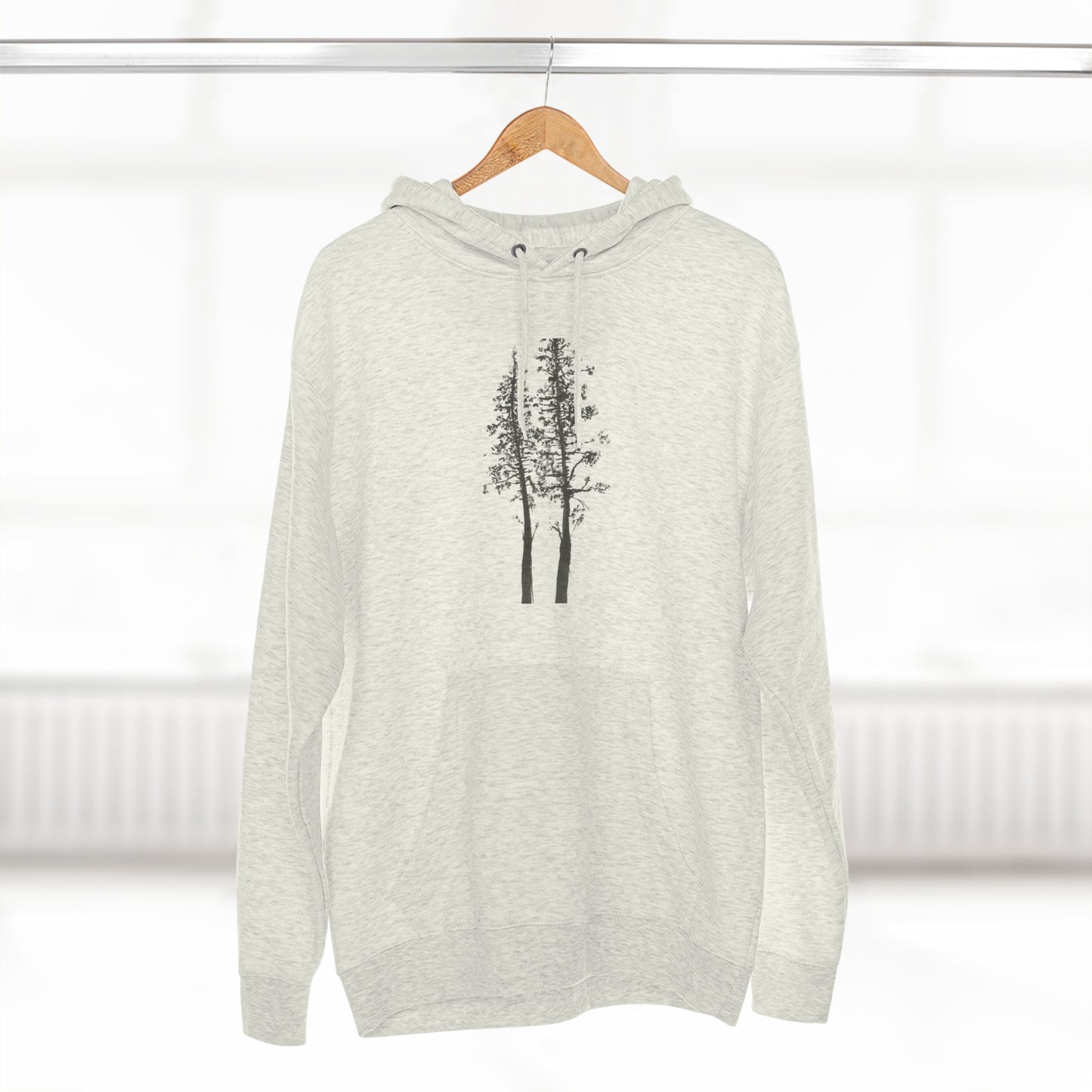 Twin Trees - Unisex Premium Pullover Hoodie