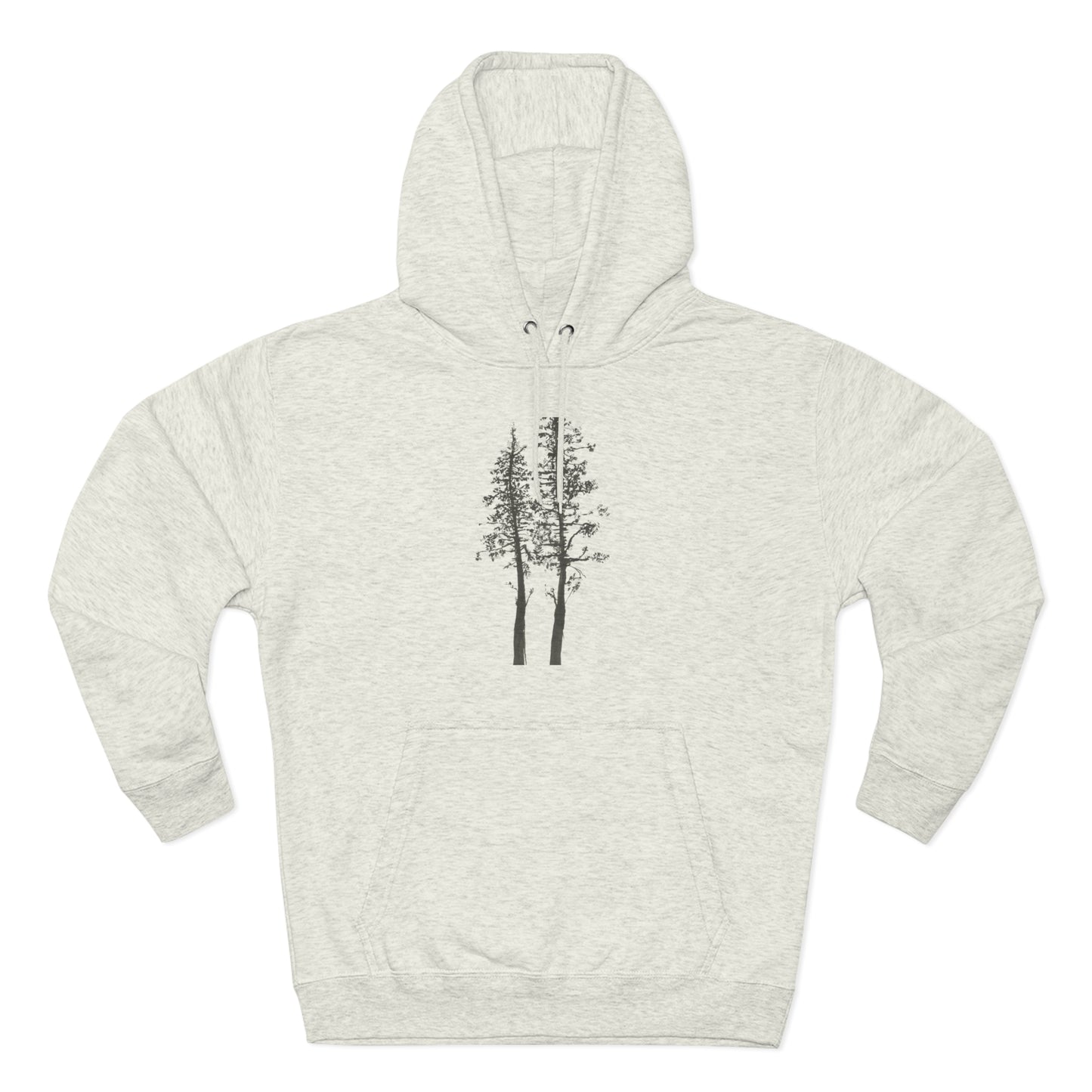 Twin Trees - Unisex Premium Pullover Hoodie