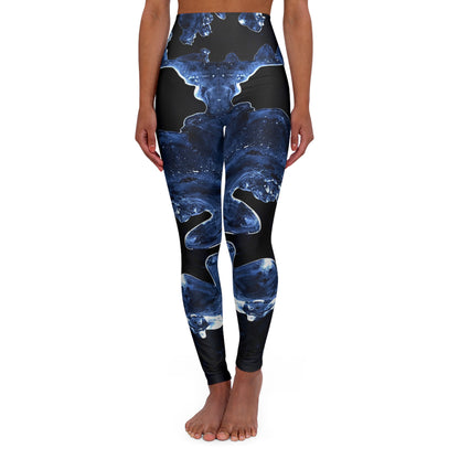 Thaw - High Waisted Yoga Leggings (AOP)