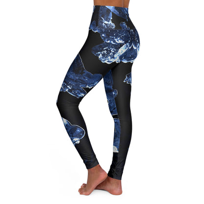 Thaw - High Waisted Yoga Leggings (AOP)