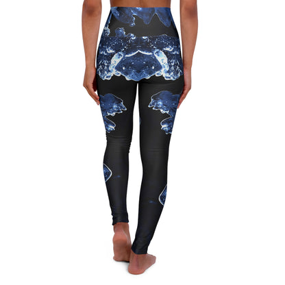 Thaw - High Waisted Yoga Leggings (AOP)