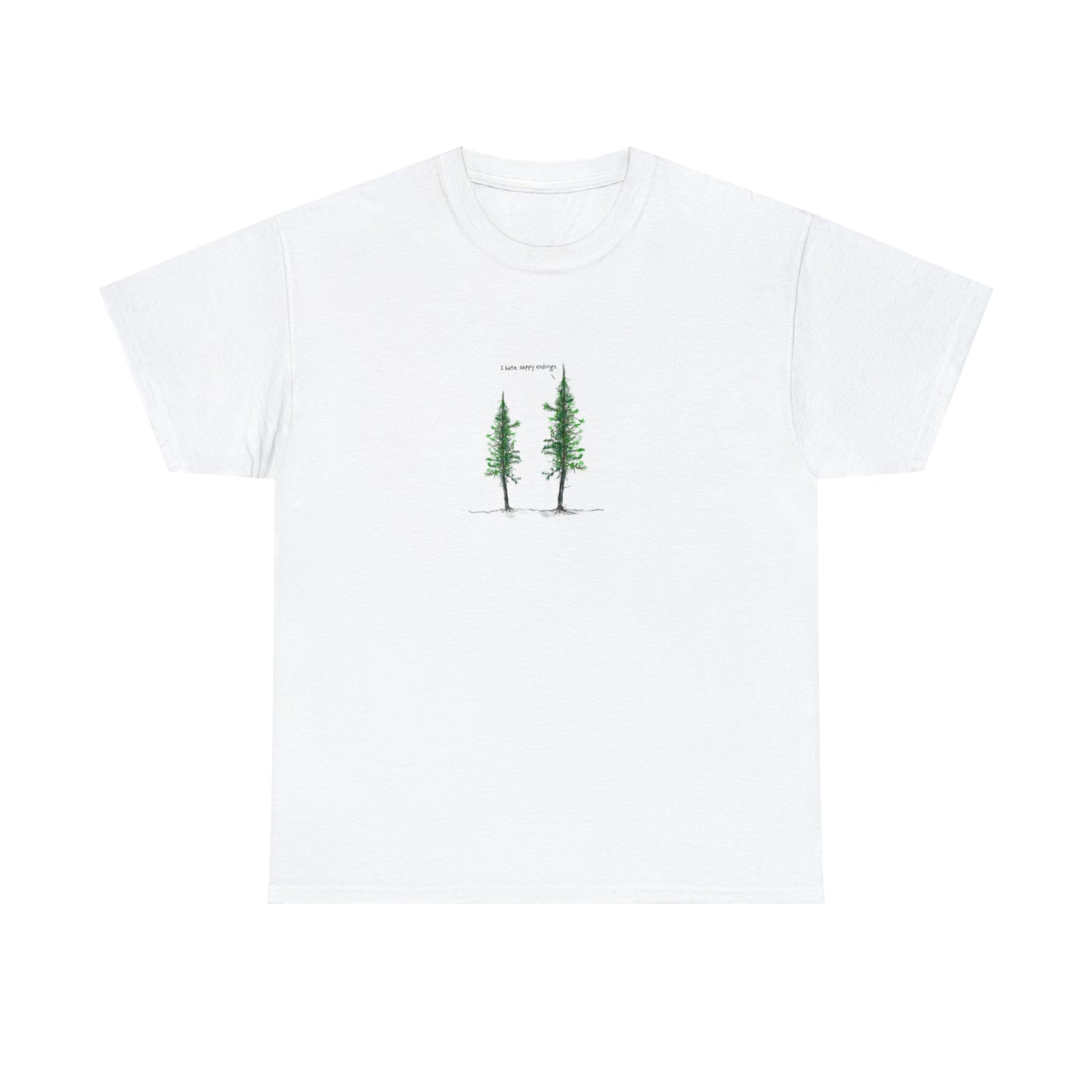 Twin Trees - Heavy Cotton Tee