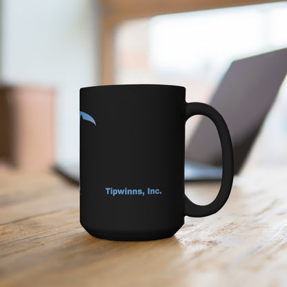 Tipwinns Machines Black Mug 15oz