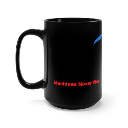 Tipwinns Machines Black Mug 15oz