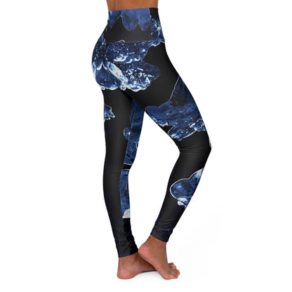 Thaw - High Waisted Yoga Leggings (AOP)